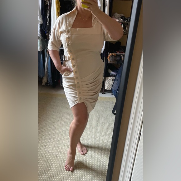 Beige H-4 dress size M/ 38 in an excellent condition - Picture 11 of 11